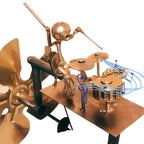 Handmade Metal Drummer Windmill