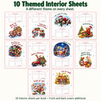 Christmas Gift Card Book, Spiral Bound for Holiday Gift Giving