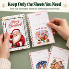 Christmas Gift Card Book, Spiral Bound for Holiday Gift Giving