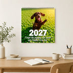 2027 Dachshund Wall Calendar | 12 Month Cute Wiener Dog Calendar, Perfect Gift for Dachshund Lovers
