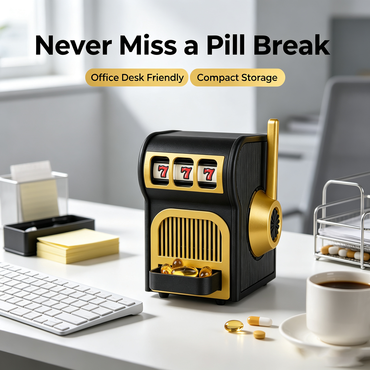 Slot Machine Pill Dispenser