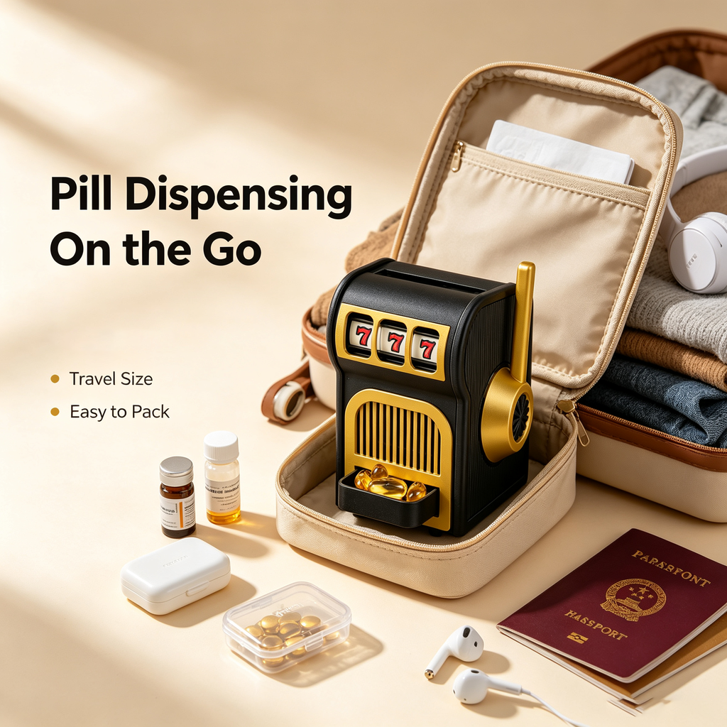 Slot Machine Pill Dispenser