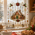 🔥Handmade Christmas Stained Glass Window Hanging🔥