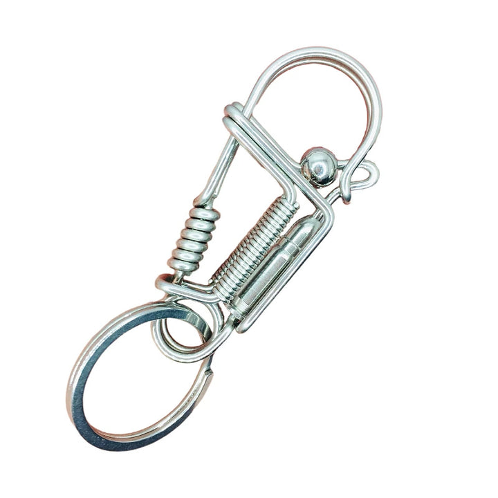 Handmade Stainless Steel Keychain(Free handmade ear pick with purchase)