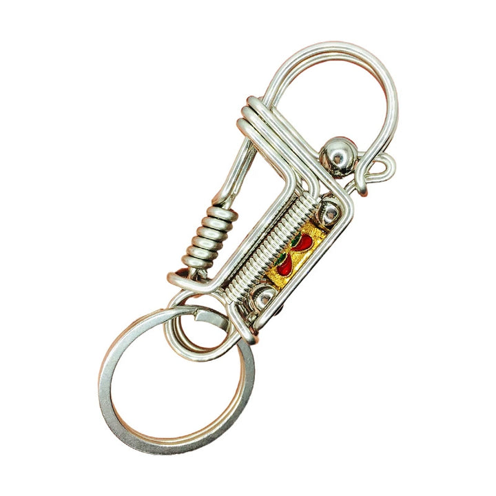 Handmade Stainless Steel Keychain(Free handmade ear pick with purchase)