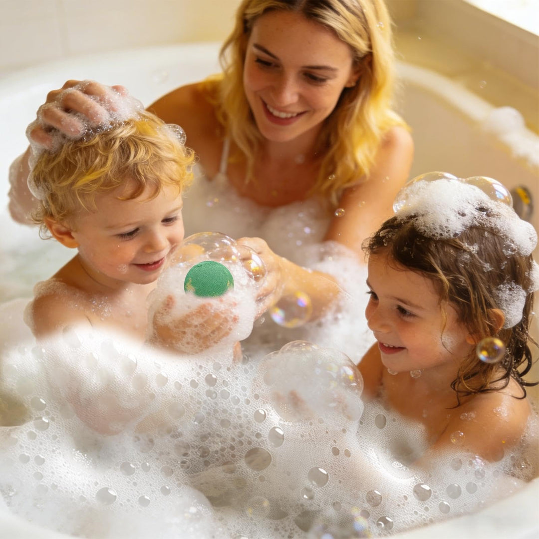 6Pcs Exploding Bath Bomb, Children's Bath Bomb (with small toys)