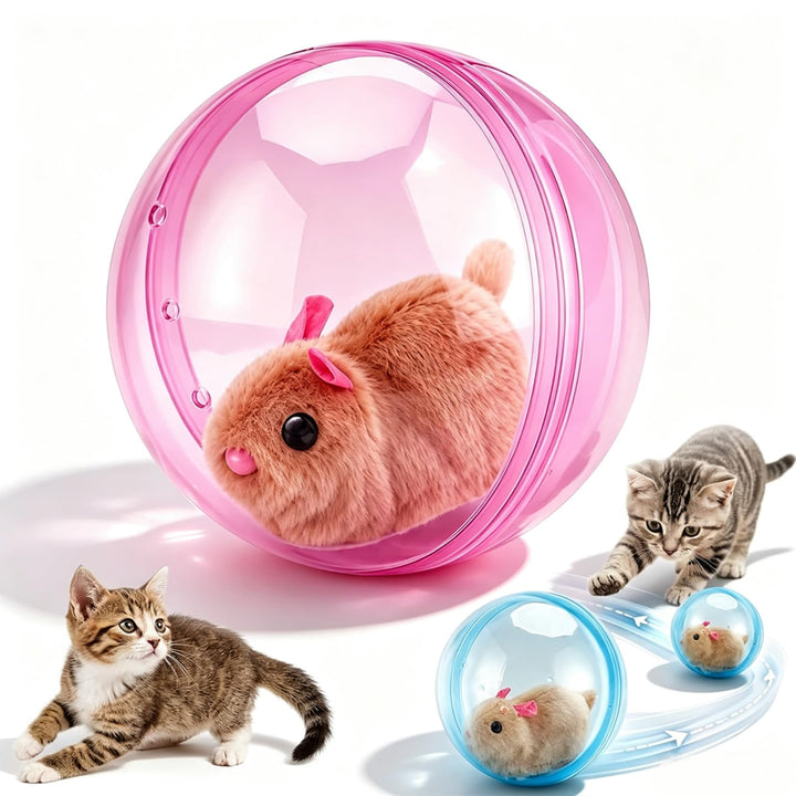✅ 2026 New Self-Rolling Interactive Cat Ball ✨
