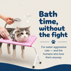 Cat Bath Stand | Hanging Anti-Claw Hammock with 8 Holes