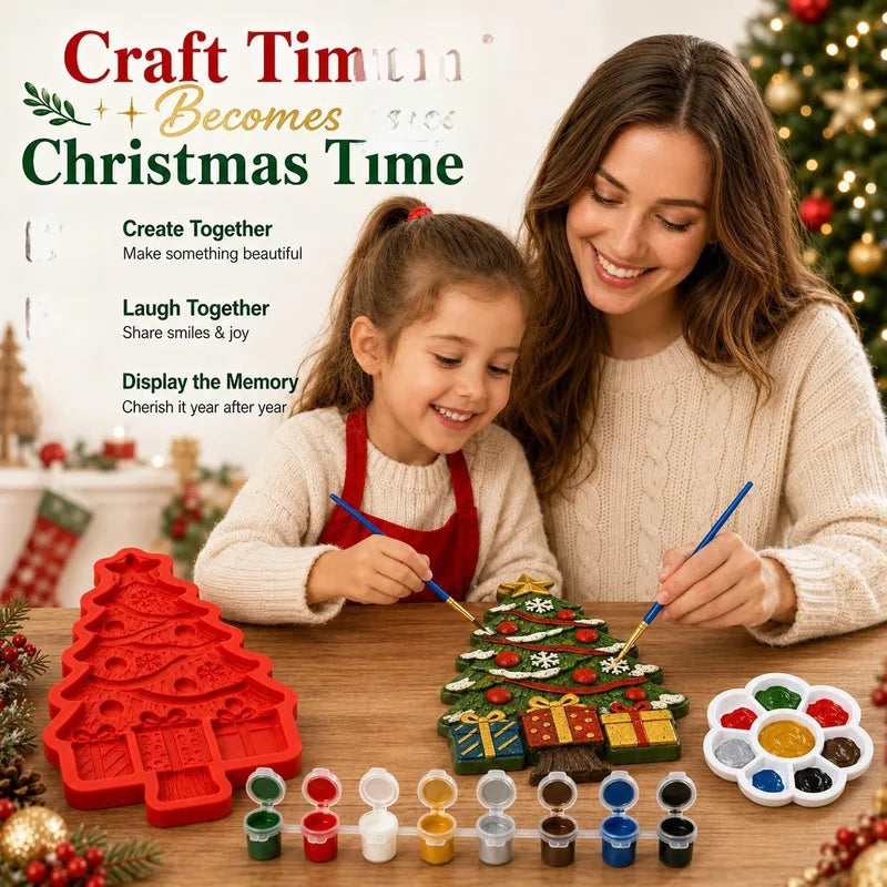 Christmas Tree Silicone Resin Molds