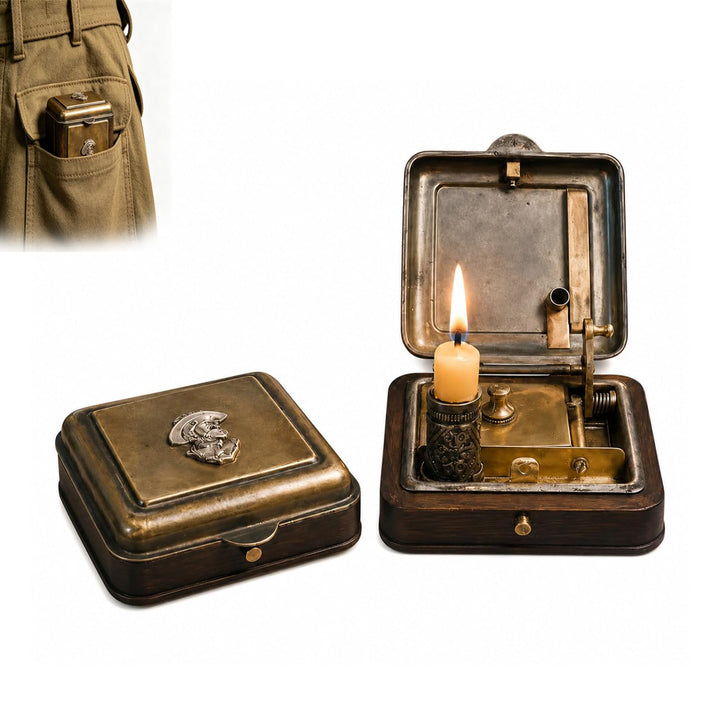 19th Century Style Mechanical Candle Box