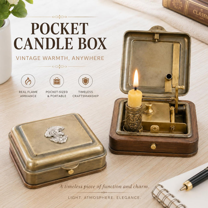 19th Century Style Mechanical Candle Box