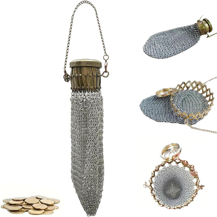 Handmade 1920's English Vintage Coin Purse