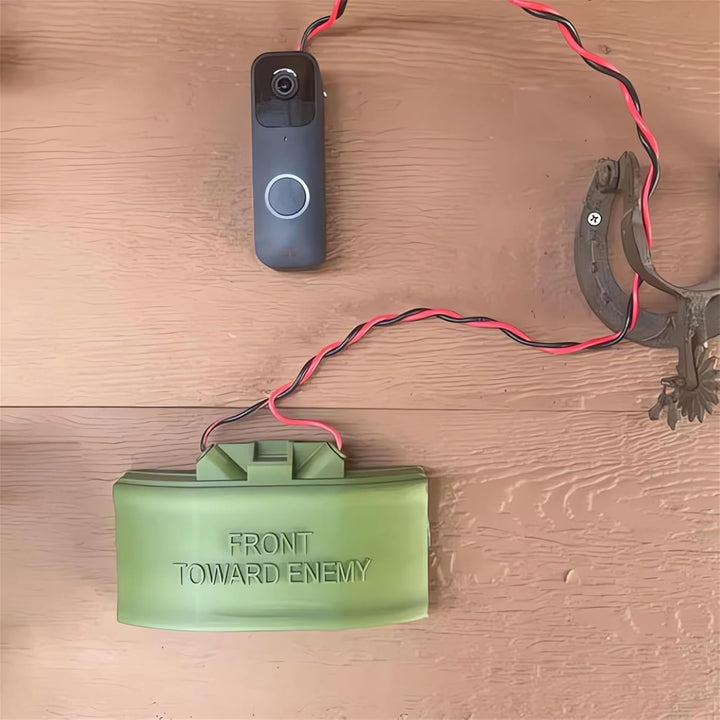 Doorbell Sign for Joke Gag Pranks Gift