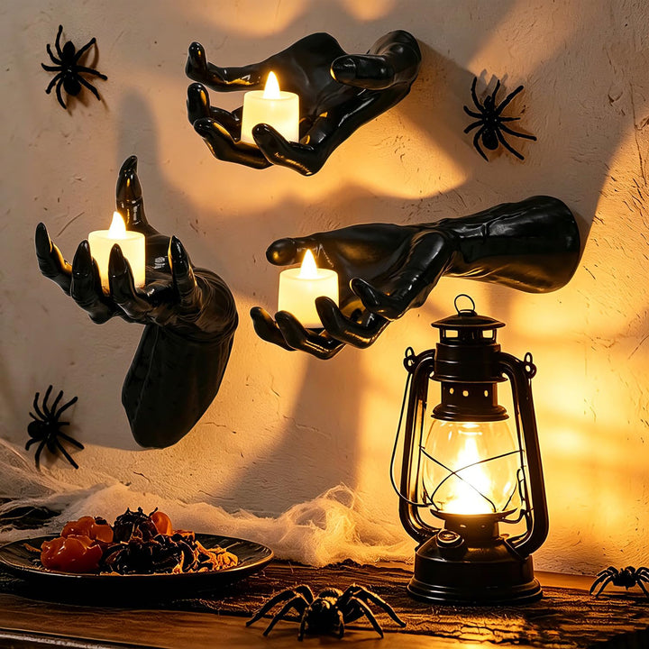 Gothic Demon Claw Candlestick