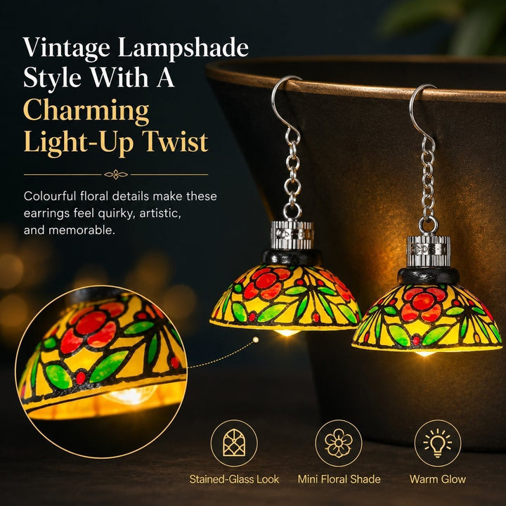 Mini Chandelier Light Earrings (1 Pair)