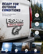 Fishing Special 🎣 Edition Premium 3D Metal Vehicle Emblem Badge