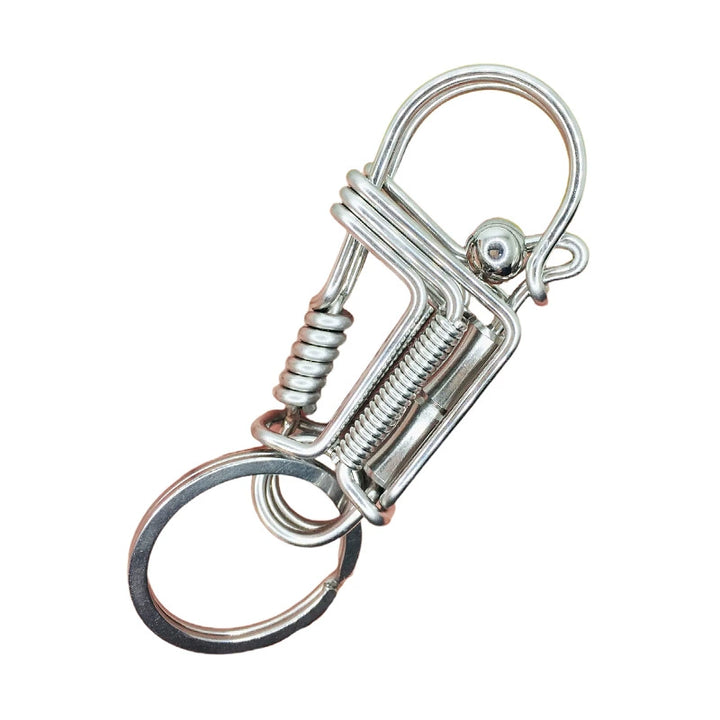 Handmade Stainless Steel Keychain(Free handmade ear pick with purchase)