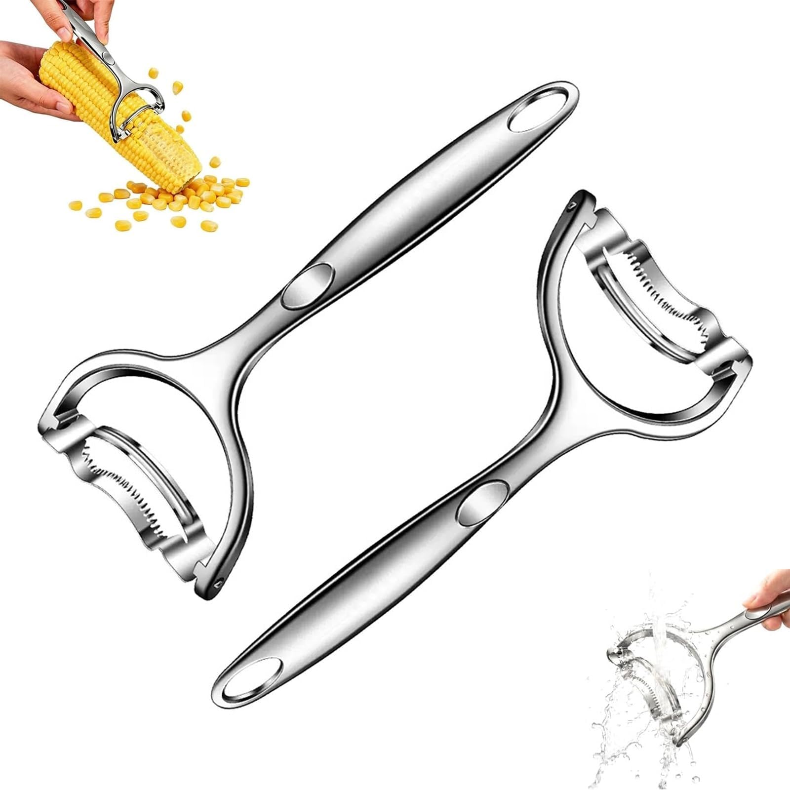 🌽 Corn Peeler for Corn on the Cob 🌽（2Pcs）