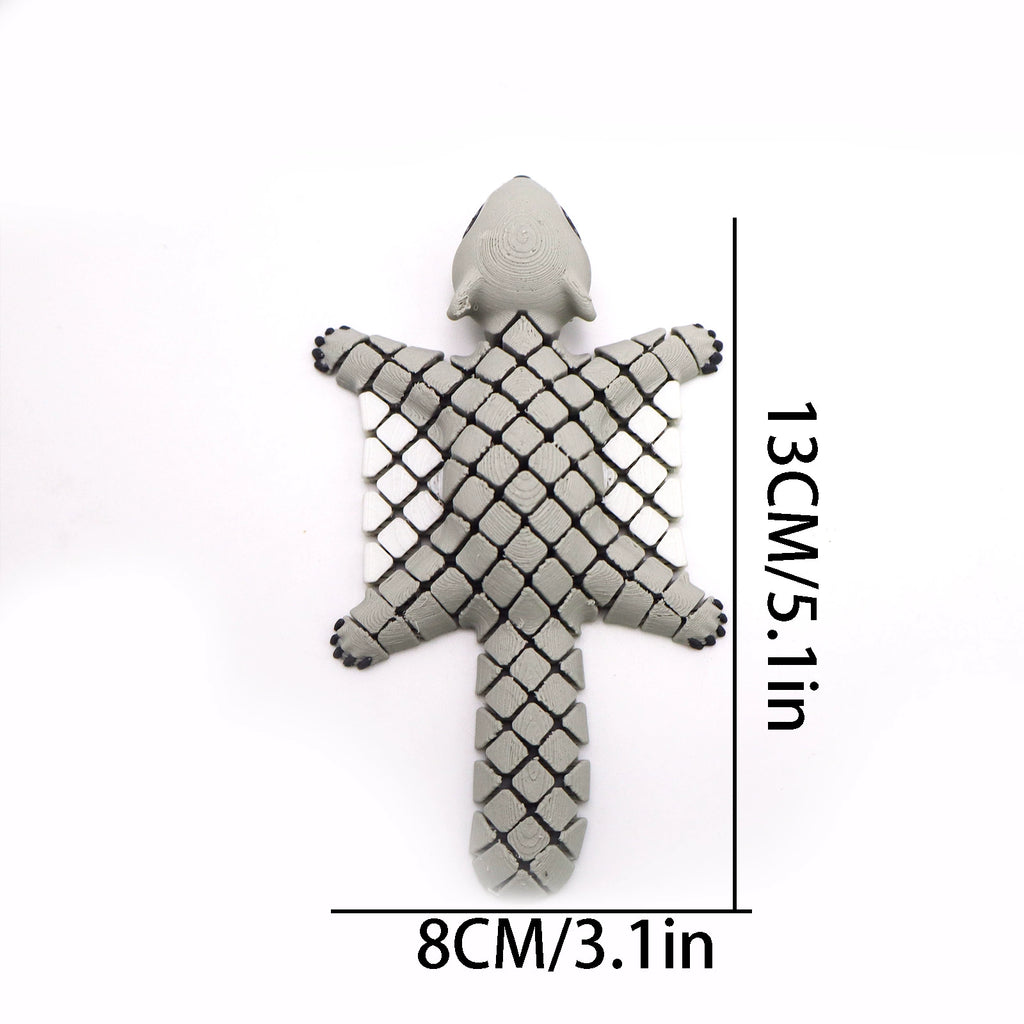 3D Printed Flexible Articulated Animal Fidget Toy