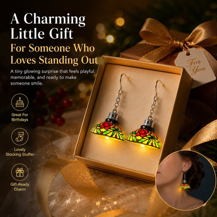 Mini Chandelier Light Earrings (1 Pair)