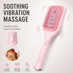 Hair Brush with Scalp Oil Dispenser, Air Cushion Electronic Hair Comb