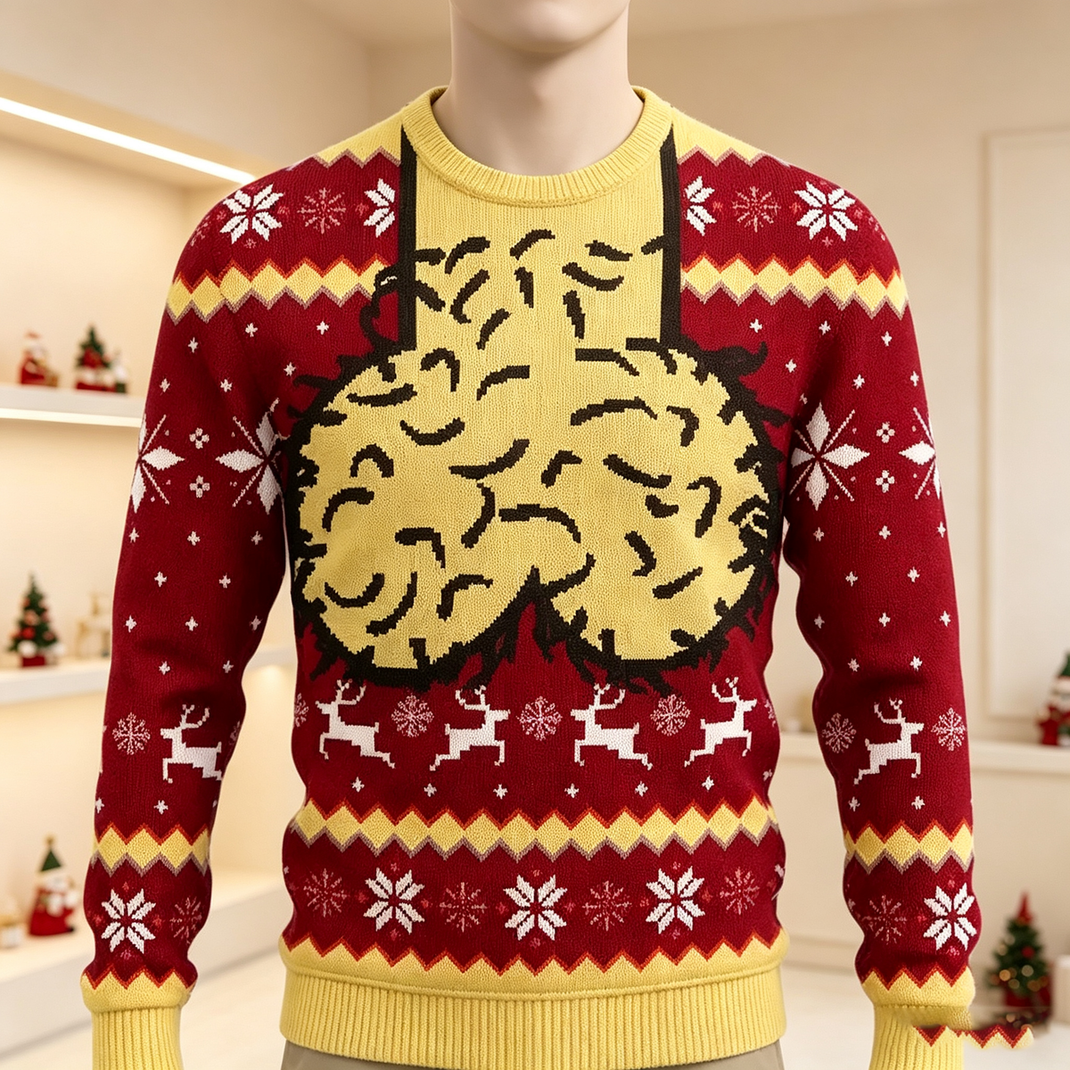 Dirty Ugly Christmas Sweater, Cockmas Holiday Sweater