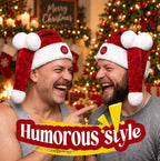Funny Cockyhat Santa Dick Hat With Get Hard Button
