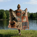 Festivals and Celebrations Multi-Function Woven TasselBlanket, 130x160cm