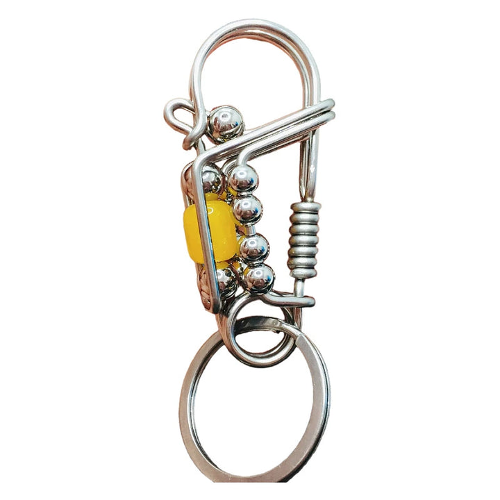 Handmade Stainless Steel Keychain(Free handmade ear pick with purchase)