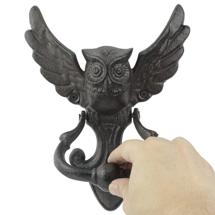 Owl Door Knocker – Heavy Duty Iron Door Handle