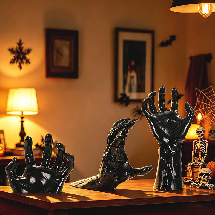 Gothic Demon Claw Candlestick