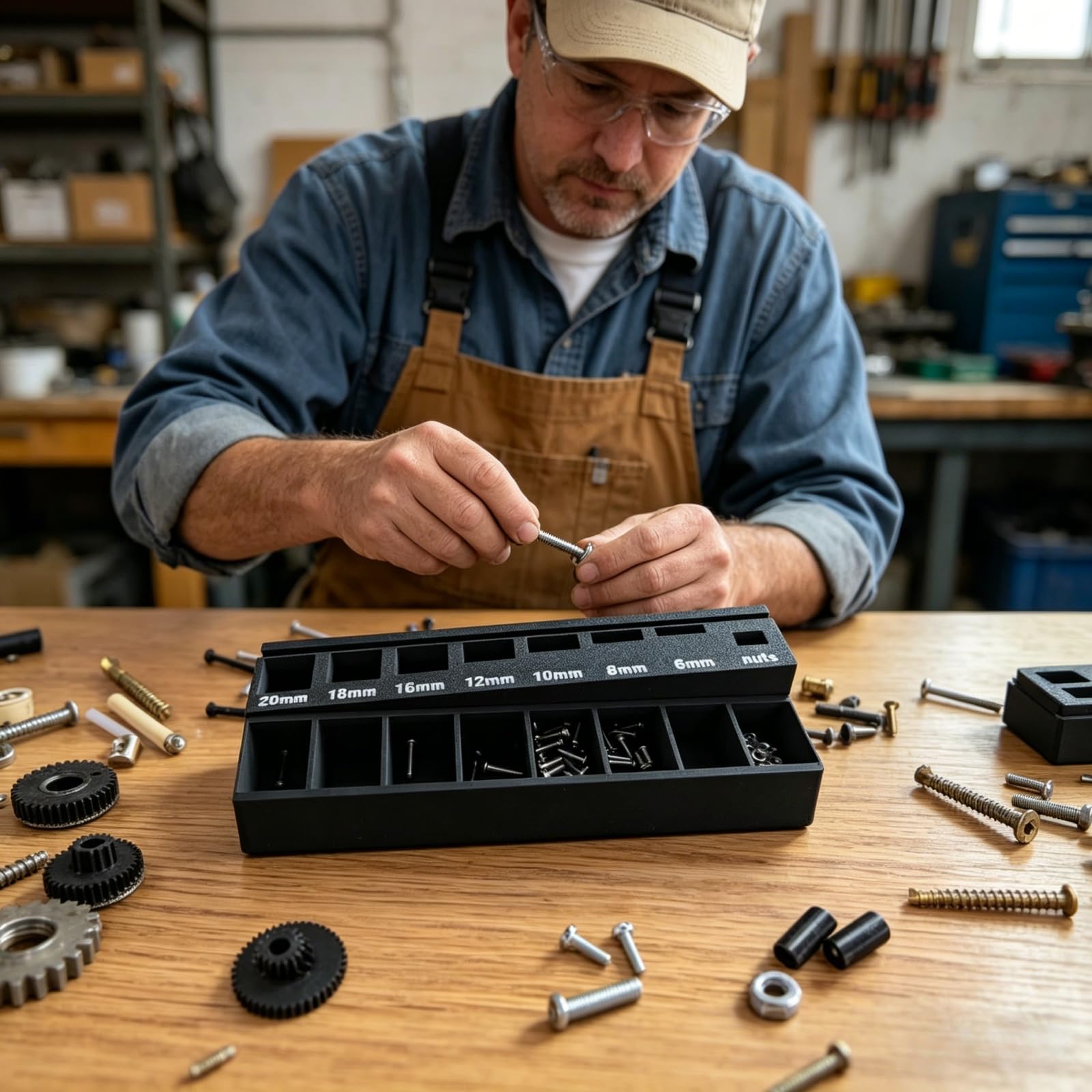 M3 Screw Organizer, M3 Bolt Sorter