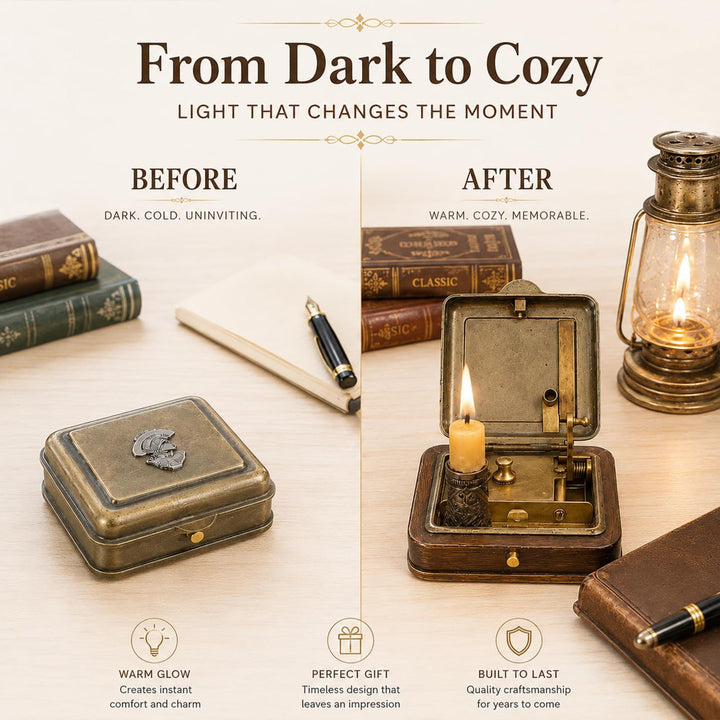 19th Century Style Mechanical Candle Box