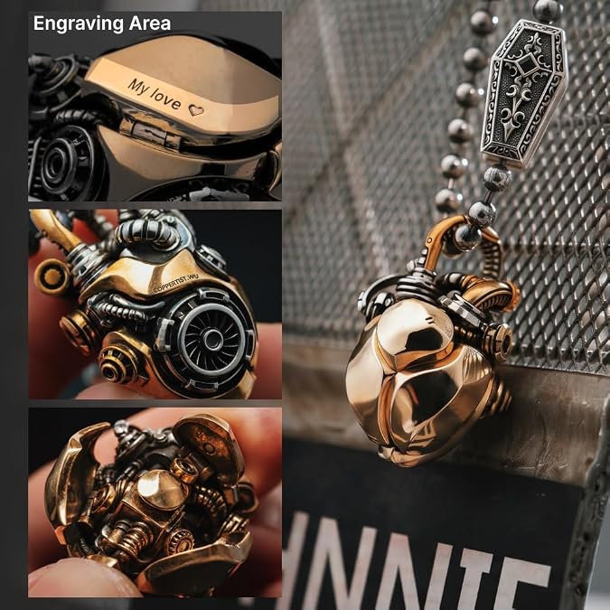 Gothic Steampunk Pendant（Pendant only, without necklace）