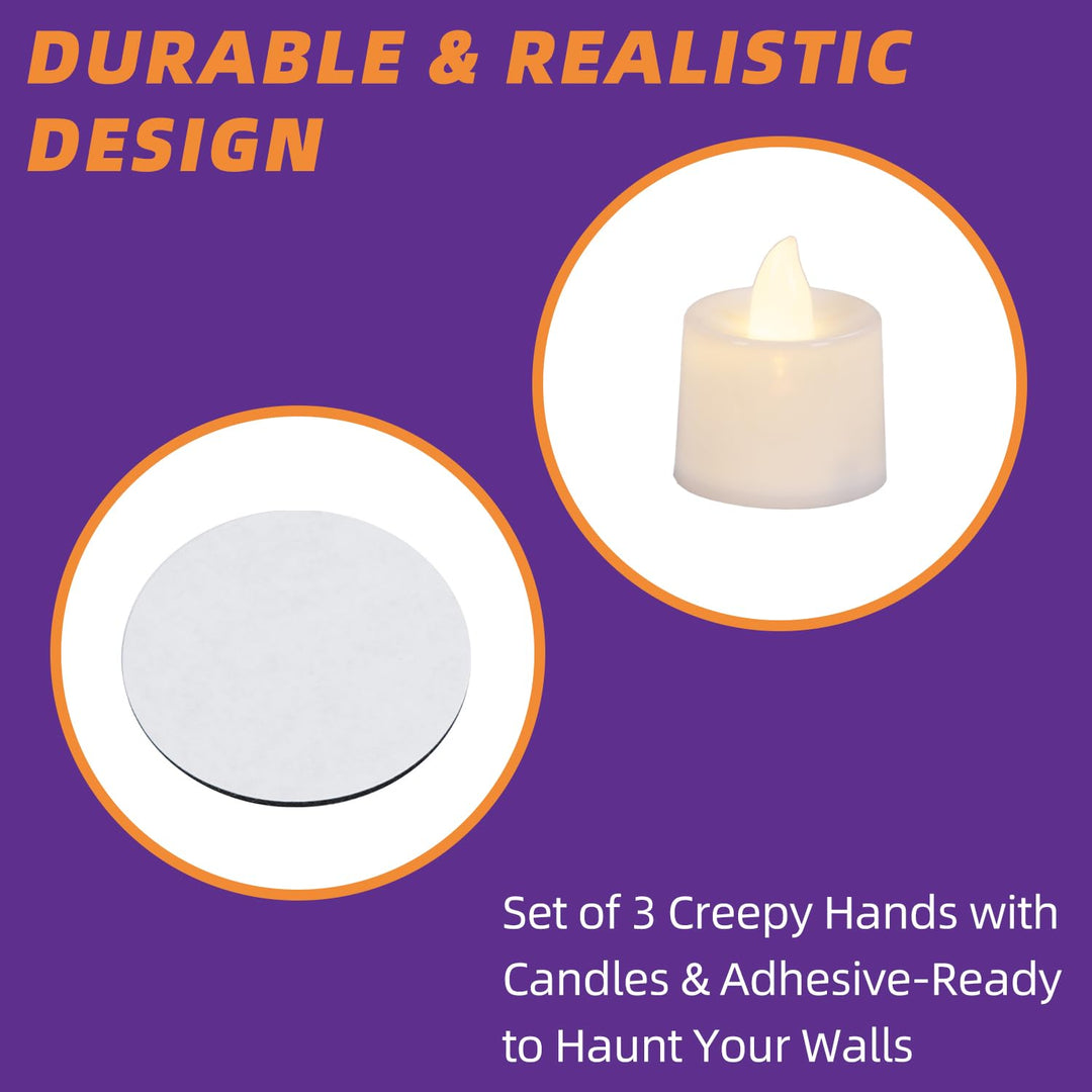 Gothic Demon Claw Candlestick