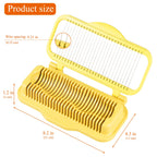 🍓 🍌 Larger Banana Slicer Egg Slicer for Hard Boiled Eggs 🥚 🥚