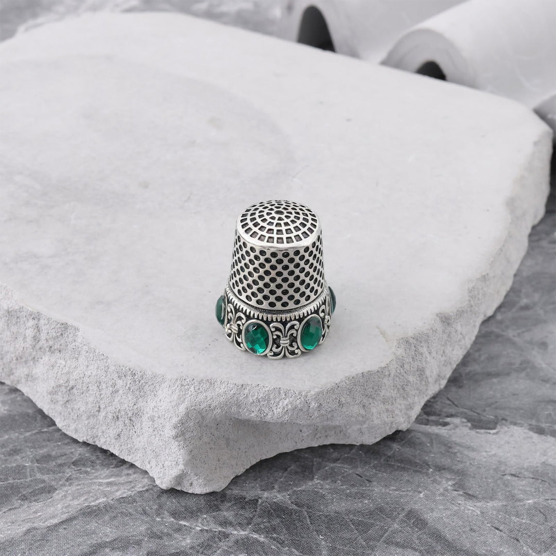 Sewing Thimbles Metal Finger Protector Quilting Craft Accessories