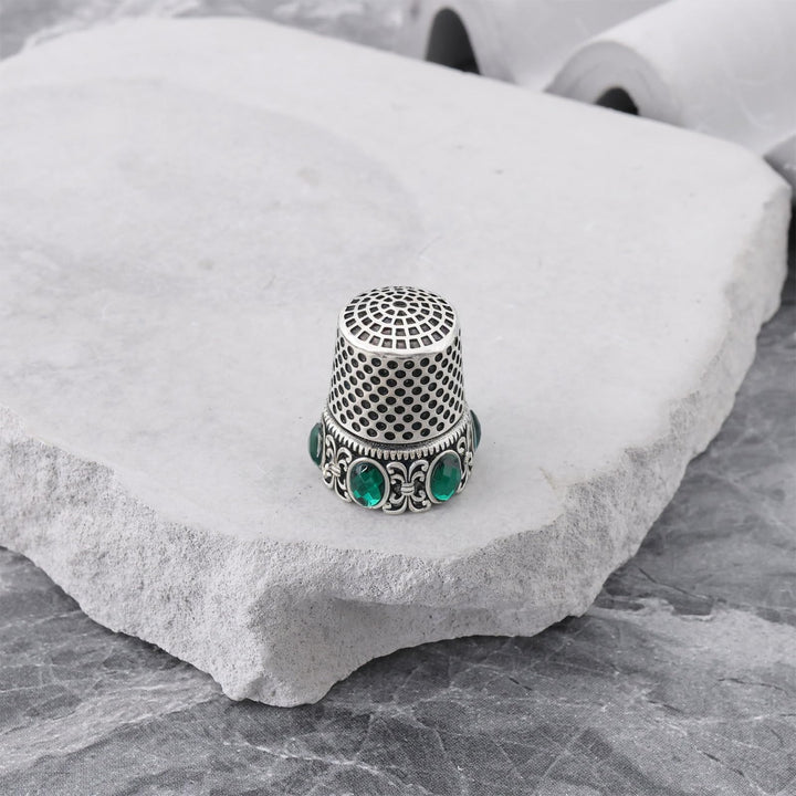 Sewing Thimbles Metal Finger Protector Quilting Craft Accessories