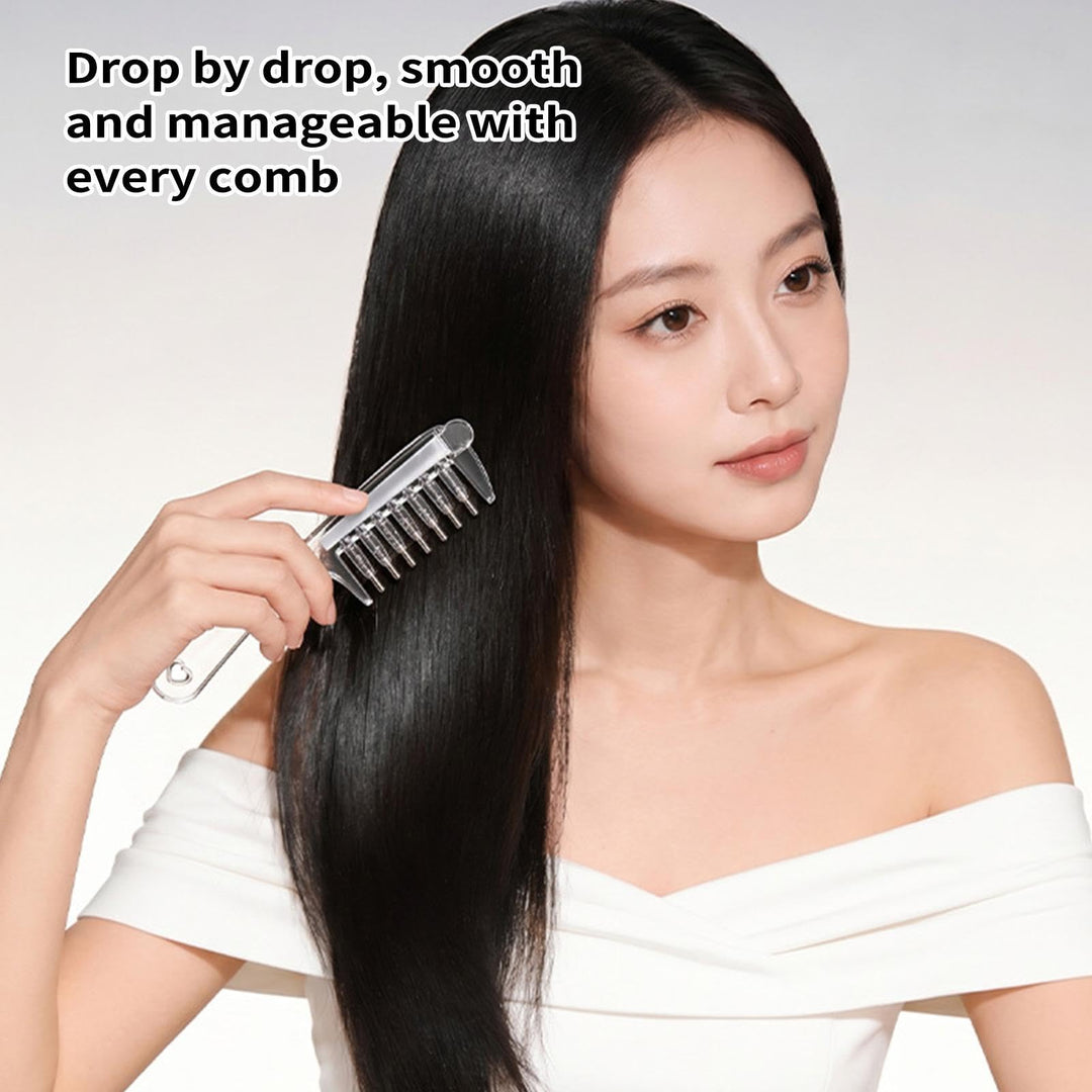 Hair serum applicator comb, hair oil applicator (Three bottles of hair serum are given away for free.)