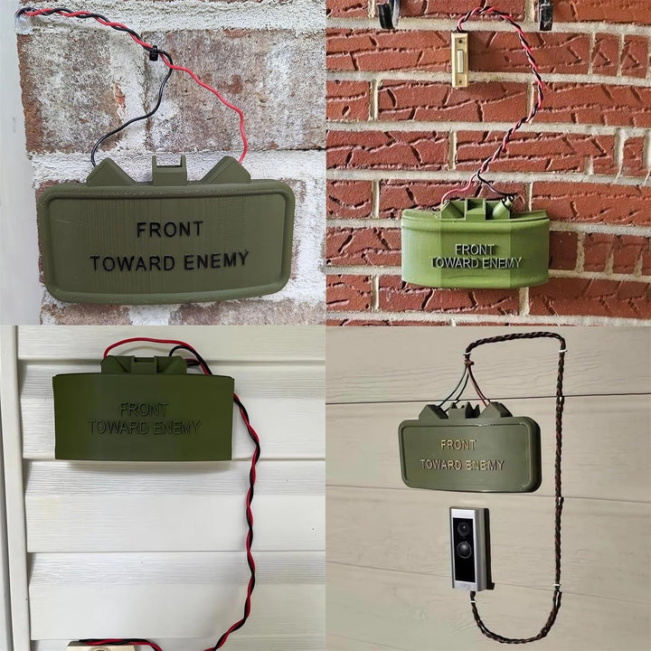 Doorbell Sign for Joke Gag Pranks Gift