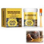 🧹 Weather Resistant Water Based Gold Paint ✨