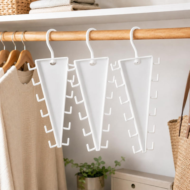 🎁 Multi-Functional V-Shaped Double Sided Hanger Storage Rack ✨