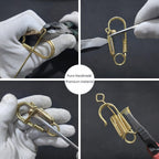Handmade Stainless Steel Keychain(Free handmade ear pick with purchase)