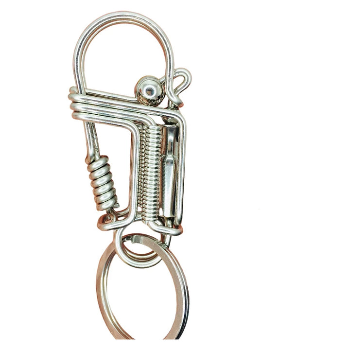 Handmade Stainless Steel Keychain(Free handmade ear pick with purchase)