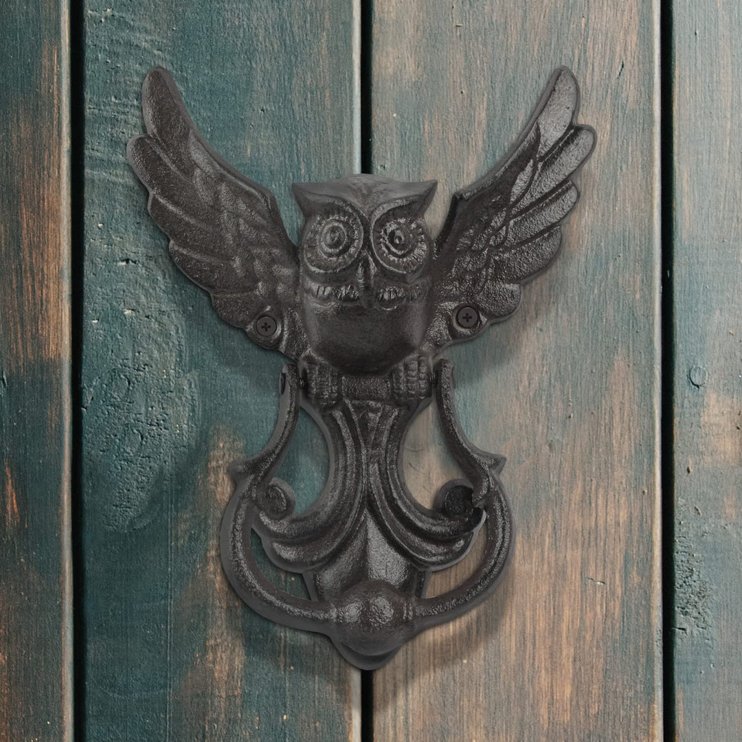 Owl Door Knocker – Heavy Duty Iron Door Handle