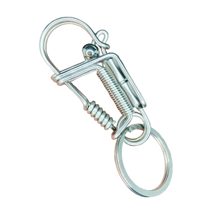 Handmade Stainless Steel Keychain(Free handmade ear pick with purchase)