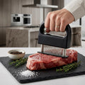 🥩 Meat Tenderizer with 48 Stainless Steel Ultra Sharp Needle Blades
