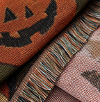 Festivals and Celebrations Multi-Function Woven TasselBlanket, 130x160cm