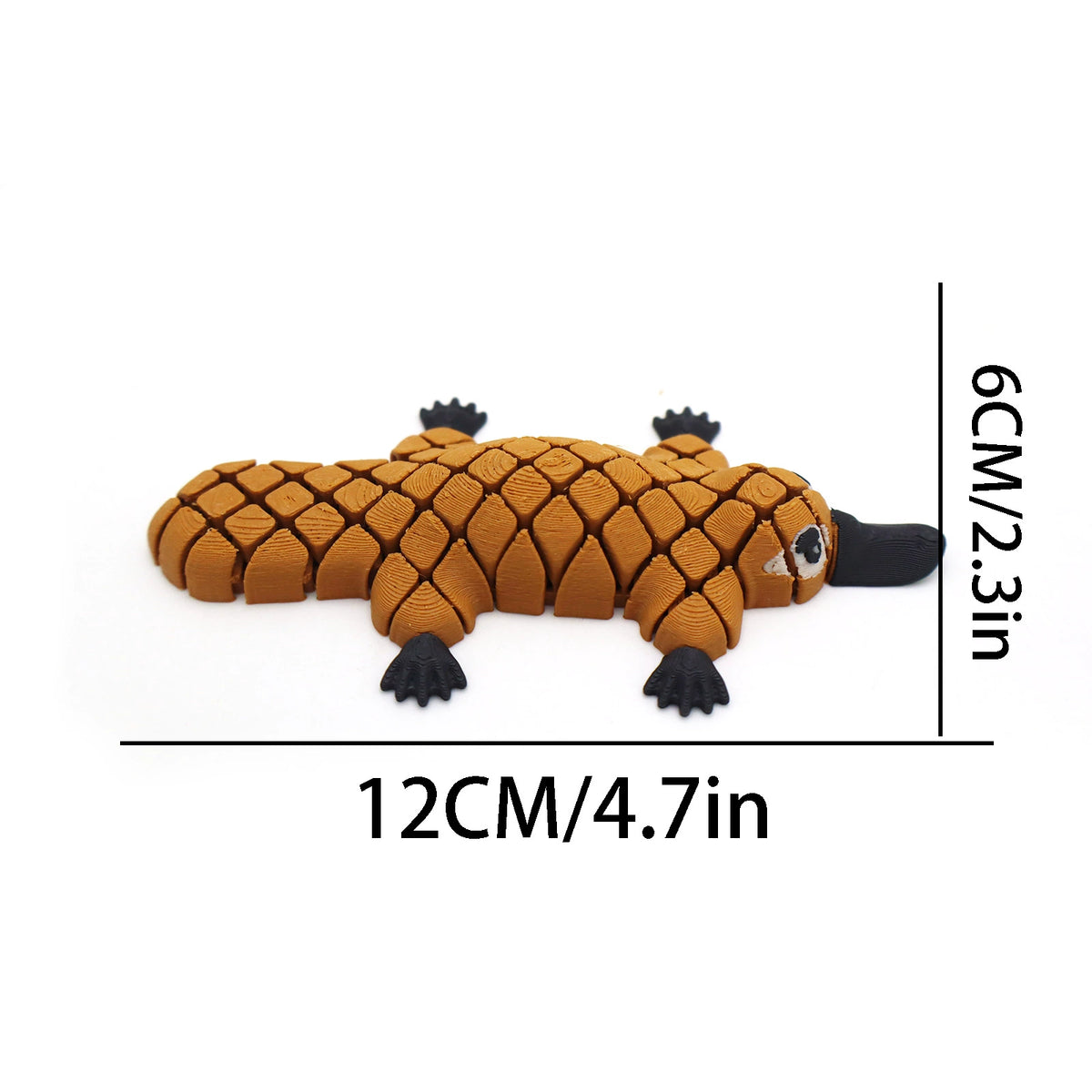3D Printed Flexible Articulated Animal Fidget Toy