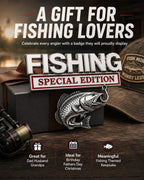 Fishing Special 🎣 Edition Premium 3D Metal Vehicle Emblem Badge